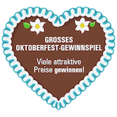 Lebkuchenherz Clipart im Oktoberfestdesign