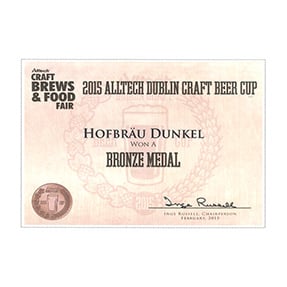 2015 Alltech Dublin Craft Beer Cup - Hofbräu Dunkel