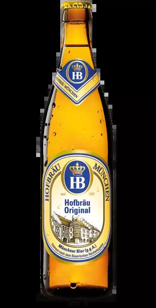 Helle Biere Flasche