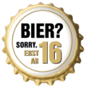 Bier Sorry erst ab 16