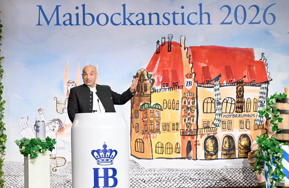 Django Asül Rede Hofbräuhaus Maibockanstich 2026