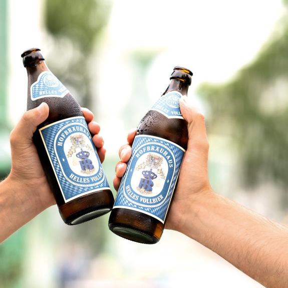 Hofbräuhaus Hell Genuss am Unibrunnen