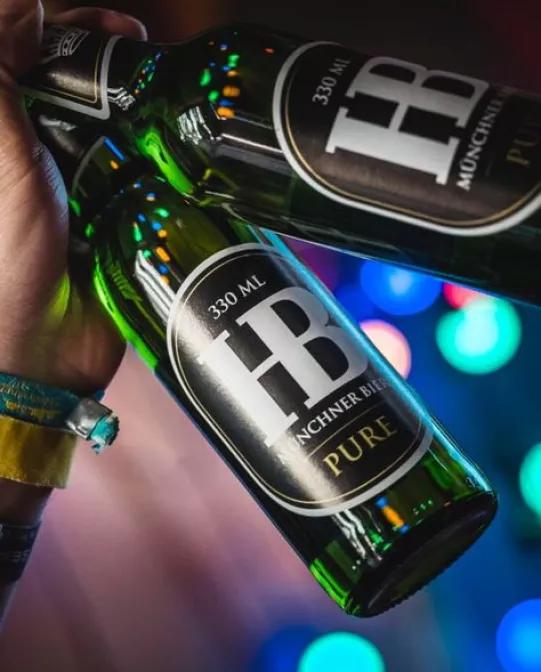 HB Pure Flaschen Party Armbänder Disko