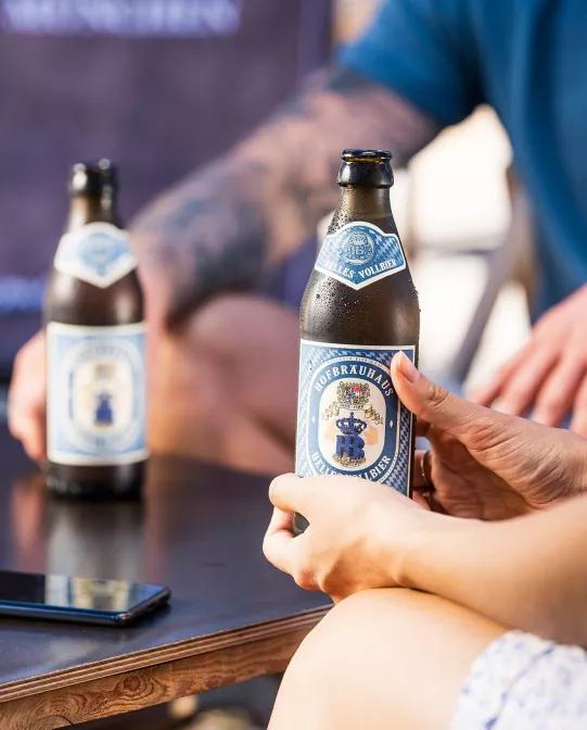 Hofbräuhaus Hell Bierflaschen