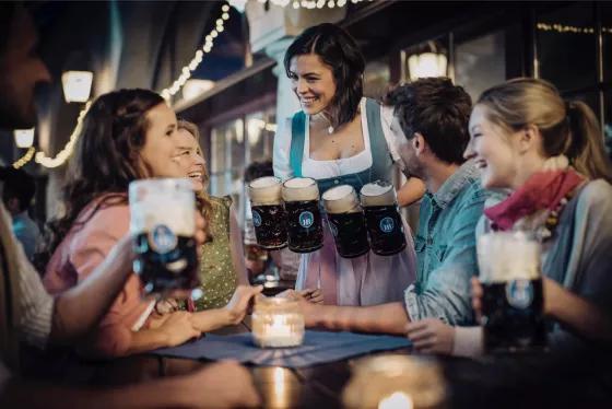 Dunkel Hofbräu Flaschenbier dunkles Bier München