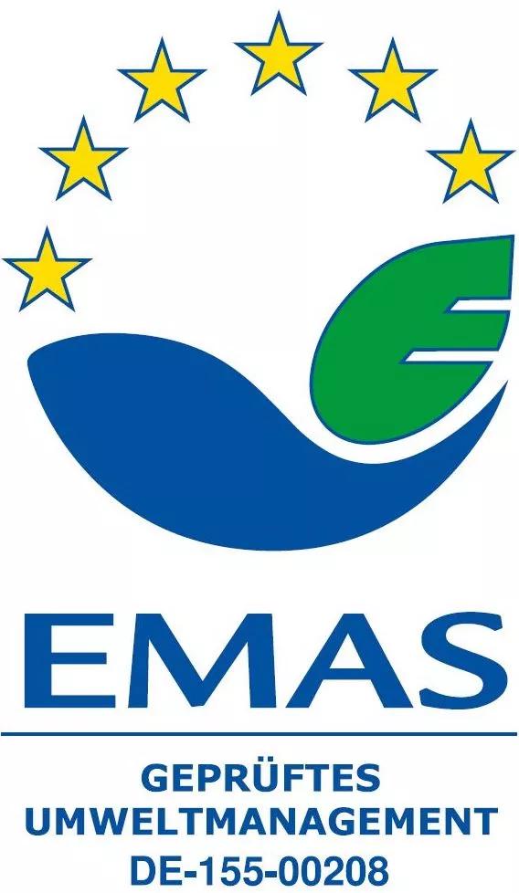 EMAS Logo Umweltmanagement Auszeichnung