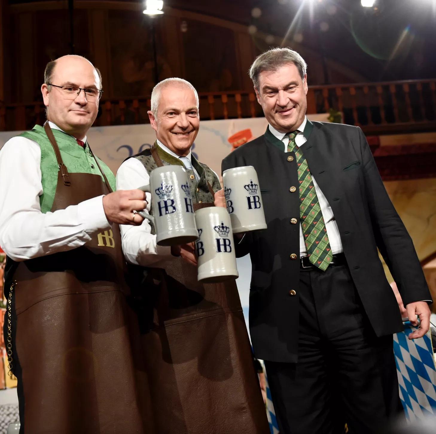 Maibockanstich Hofbräu München