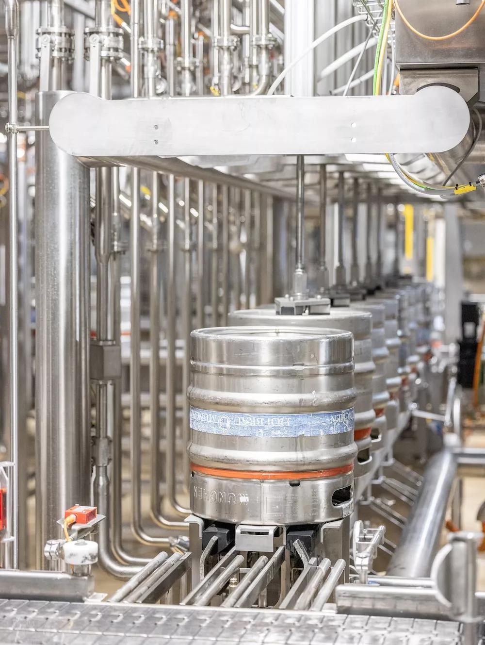 KEG Fass in Anlage