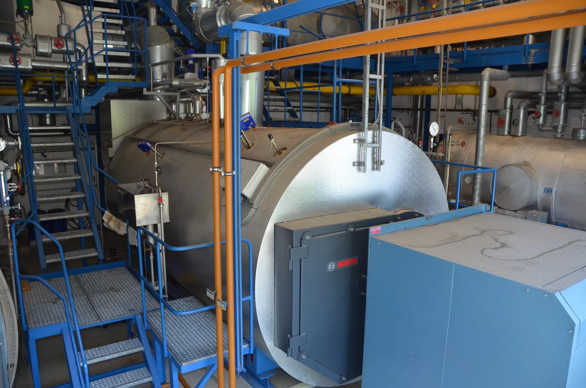 kleinerer Dampfkessel für Energie-Einsparungen