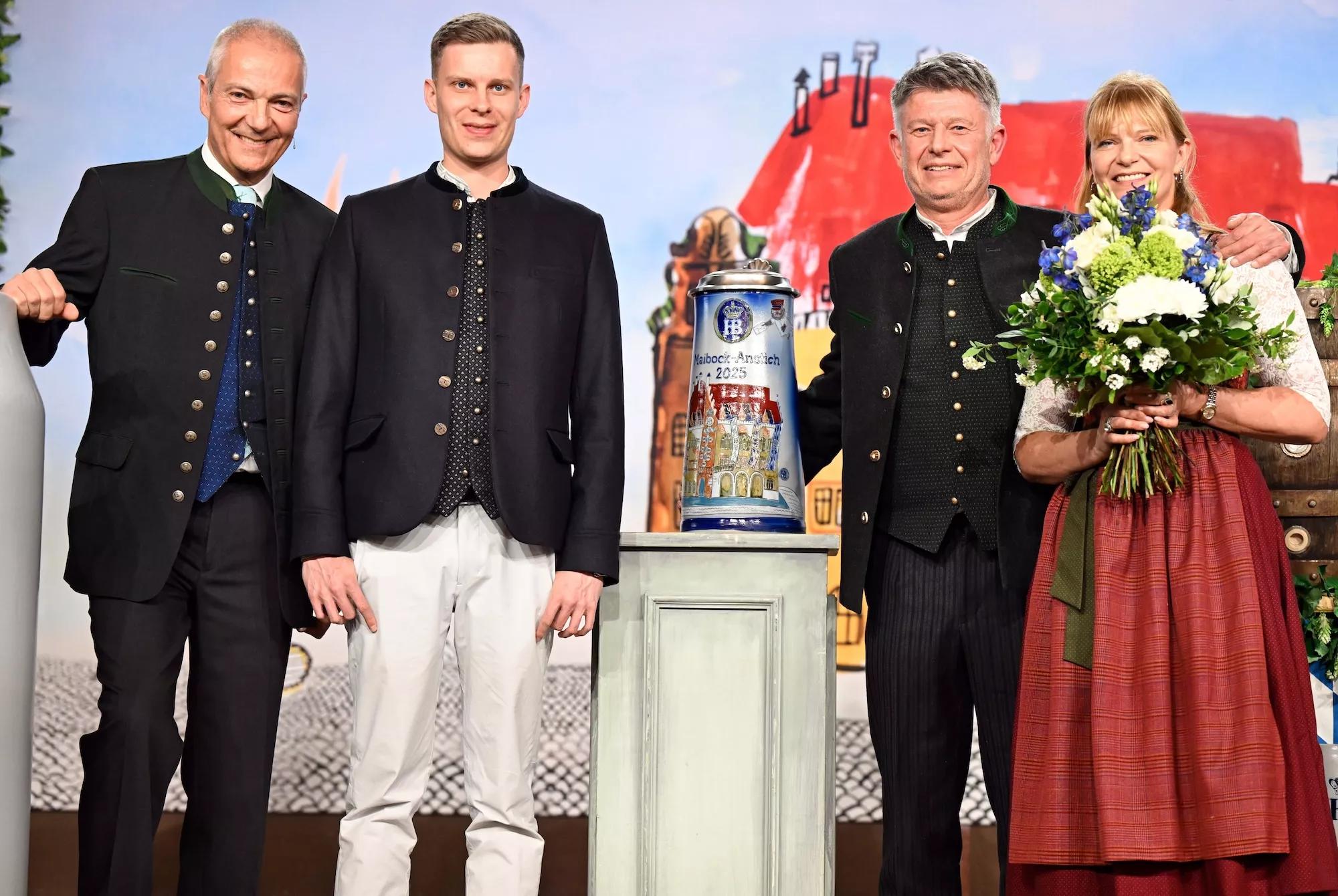 Maibockanstich Hofbräu Humpen Vergabe 2025