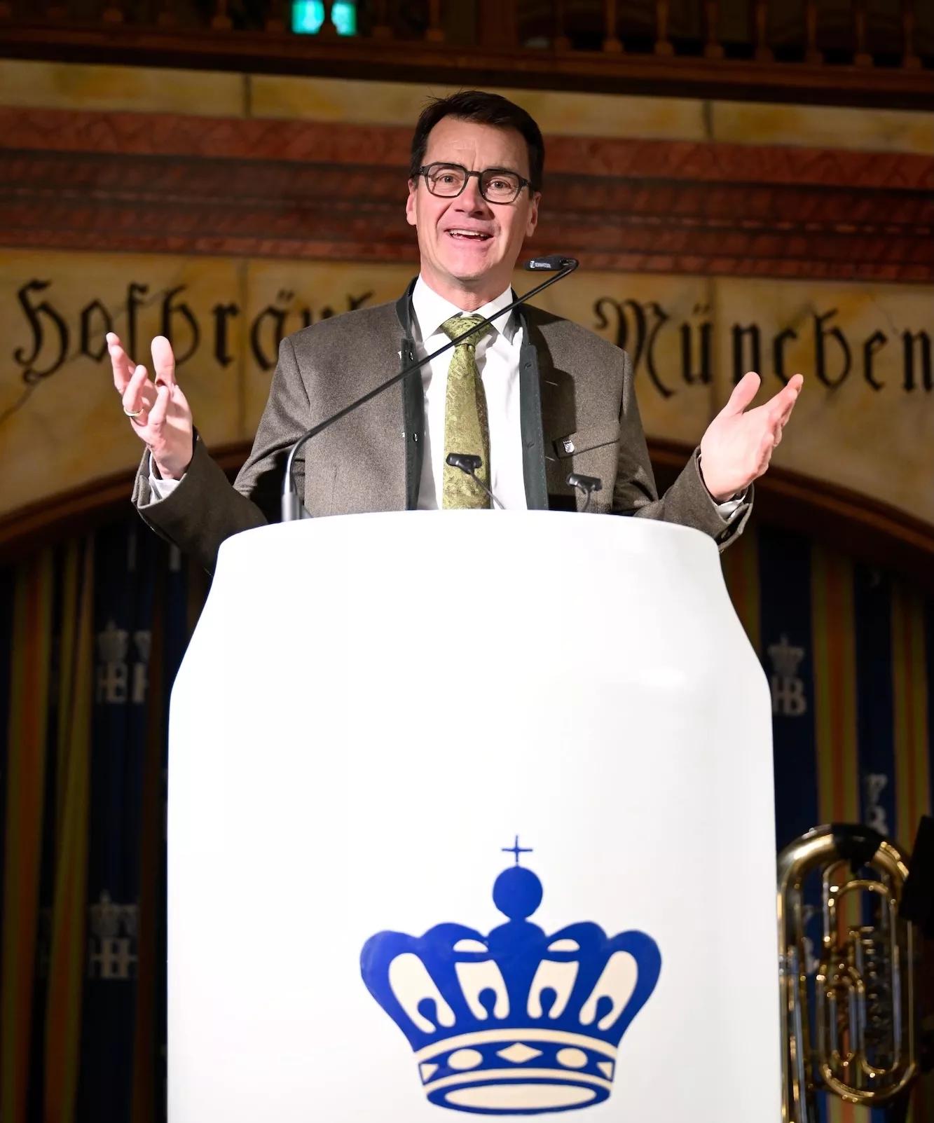 Dr. Lehmann Rede im Hofbräuhaus